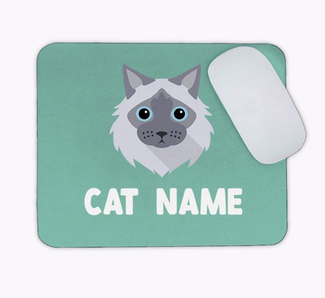 {breedCommonName} Icon: Personalised Mouse Mat